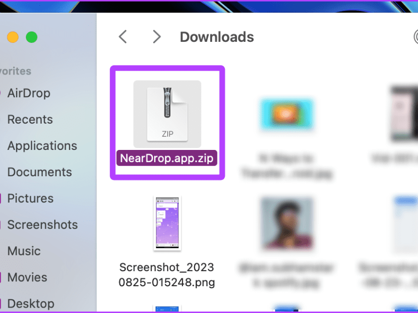 Extract NearDrop Zip File 1024x643 1 edited