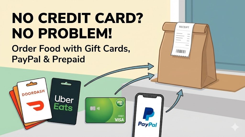No Credit Card? 5 Ways to Order Food Online Without a Bank Account