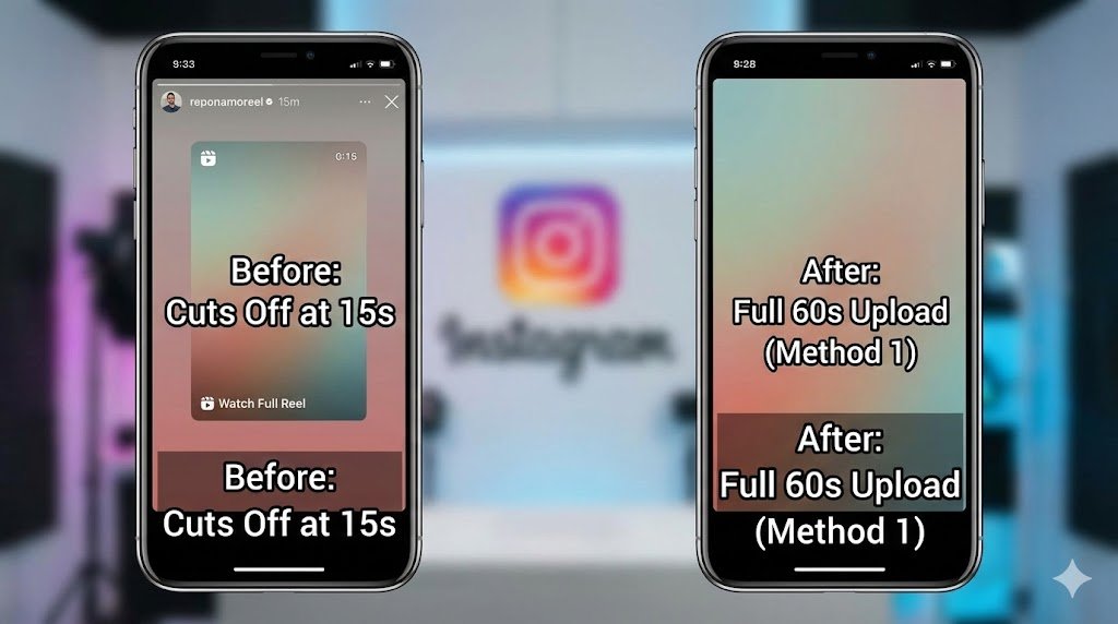 How to Repost Long Reels to Instagram Story Full 60s Fix 1 unnamed 43