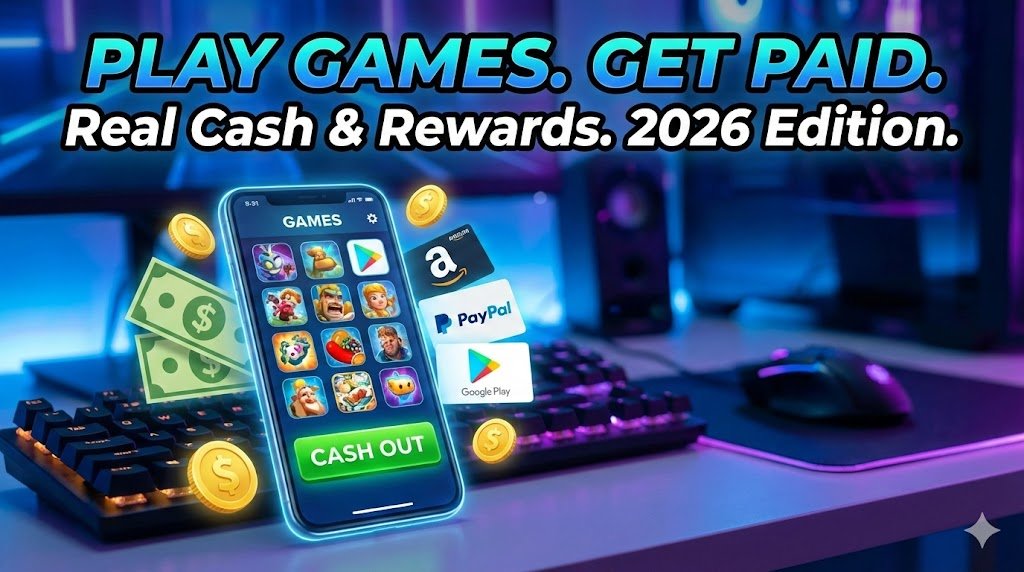 7 Legit Apps That Pay You to Play Games (Real Cash & Gift Cards 2026)