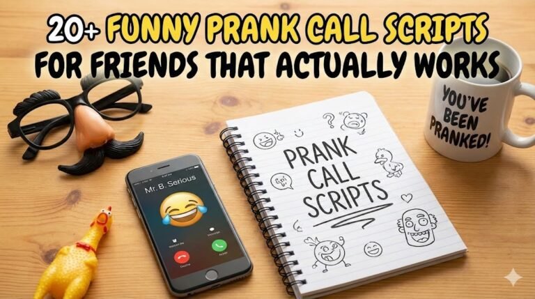 Script Calling With Friends 20+ Funny Prank Call Scripts for Friends that Actually Works