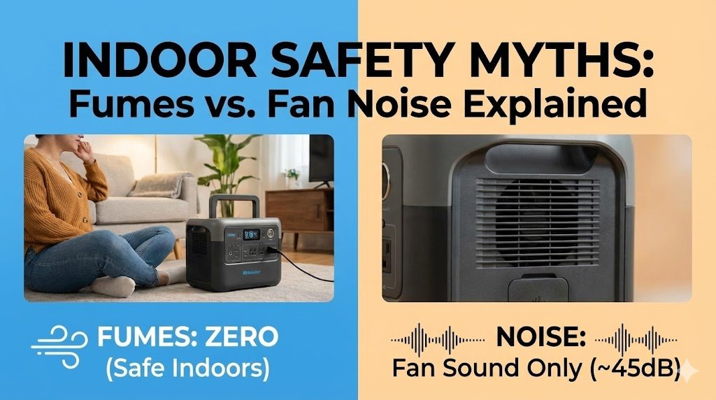 Is It Safe to Run a Solar Generator Indoors?