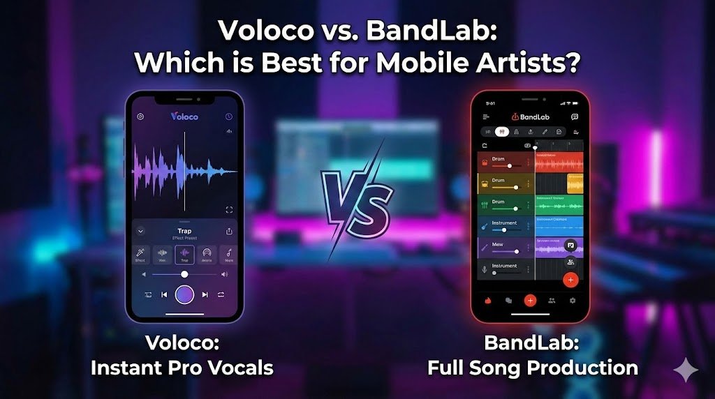 Voloco vs. BandLab: Which is Best for Mobile Artists?