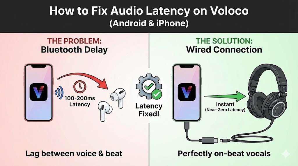 How to Fix Audio Latency on Voloco (Android & iPhone)