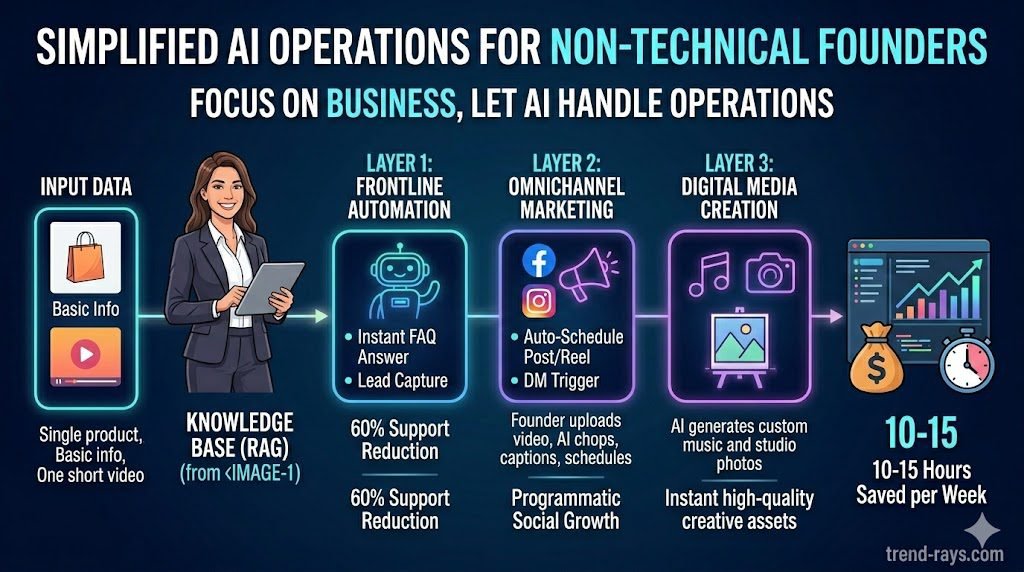 How to Build an AI Tech Stack: Tools, Costs and Frameworks(2026 Guide) 3 The Non-Technical Founder's Stack: Operations & Growth