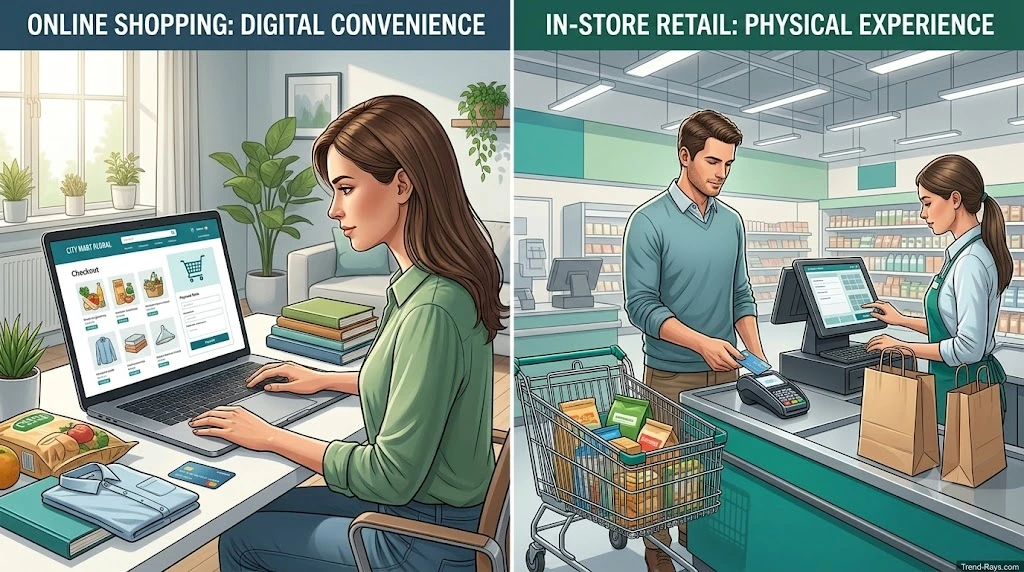 Can You Split Payment on Walmart? What You Can (and Can't) Do in 2026 4 Comparison of online shopping and in-store checkout payment methods.